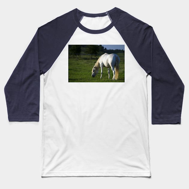 Heaven on Earth Baseball T-Shirt by BecauseofHorses